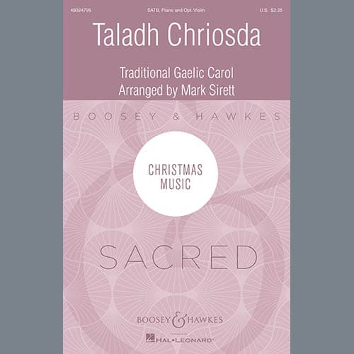 Taladh Chriosda (arr. Mark Sirett)
