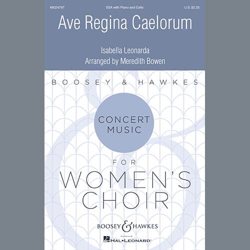 Ave Regina Caelorum (arr. Meredith Y. Bowen)