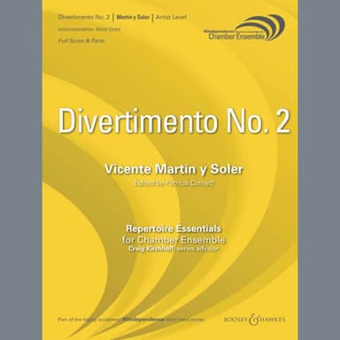 Divertimento No. 2 (ed. Patricia Cornett) - Basset Horn 1