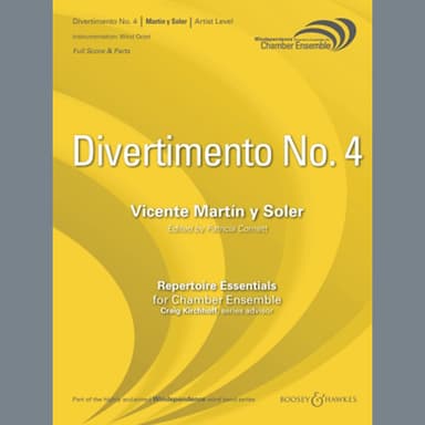 Divertimento No. 4 (ed. Patricia Cornett) - Contrabassoon/Bass