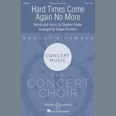 Hard Times Come Again No More (arr. Shawn Kirchner) - Violin