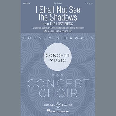 I Shall Not See The Shadows (from The Lost Birds)