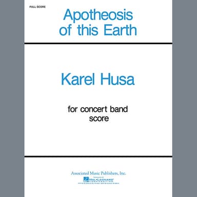 Apotheosis Of This Earth (Score Only)