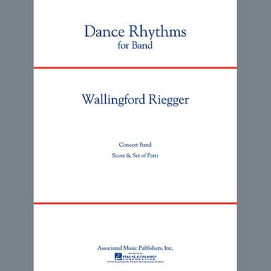 Dance Rhythms for Band, Op. 58 - Cornet 3 in Bb