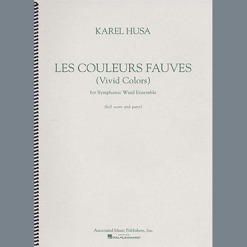 Les Couleurs Fauves (Vivid Colors) (Score Only)