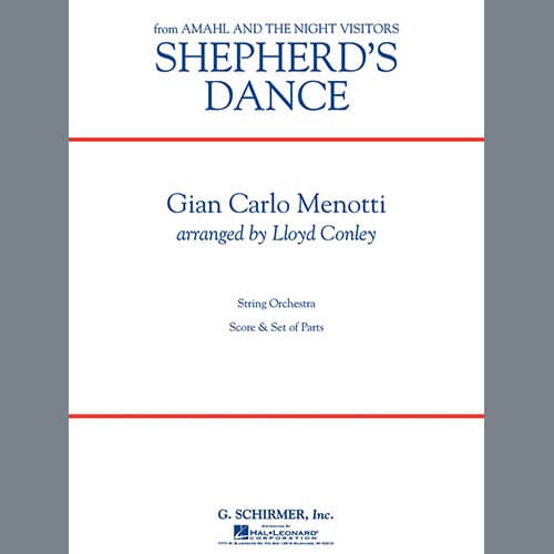 Shepherd's Dance (from Amahl and the Night Visitors) - String Bass