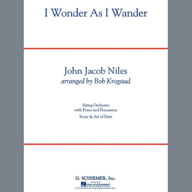 I Wonder As I Wander