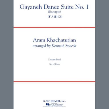 Gayenah Dance Suite No. 1 (Excerpts) (arr. Kenneth Snoeck) - Bb Trumpet 3