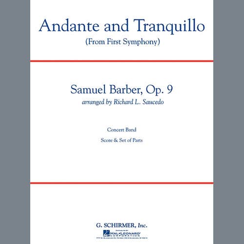 Andante and Tranquillo (from First Symphony) - Tuba