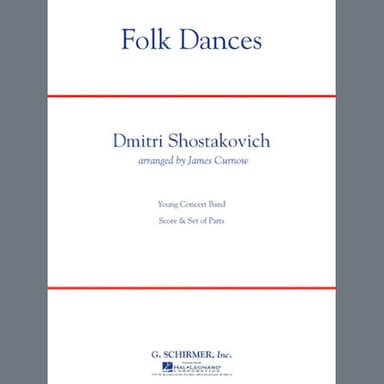 Folk Dances (arr. James Curnow) - Full Score