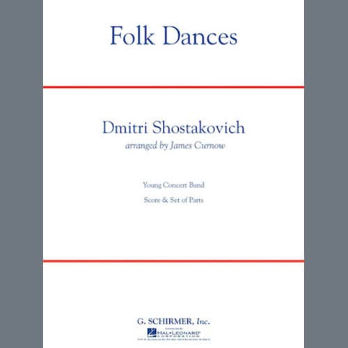 Folk Dances (arr. James Curnow) - Full Score