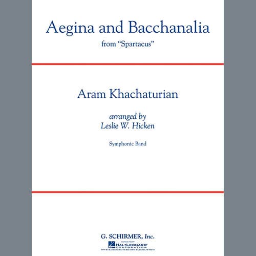 Aegina and Bacchanalia (from Spartacus) - Eb Alto Saxophone 2