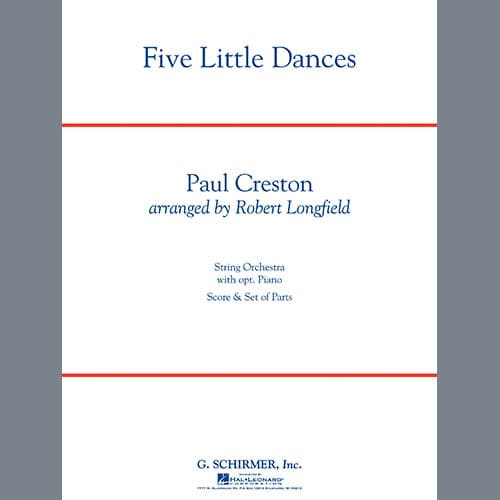Five Little Dances (arr. Paul Longfield) - Full Score
