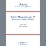 Sonata for Alto Saxophone, Op. 29 - Conductor Score (Full Score)