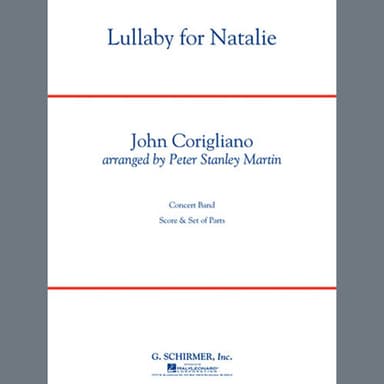 Lullaby for Natalie (arr. Peter Stanley Martin) - Conductor Score (Full Score)