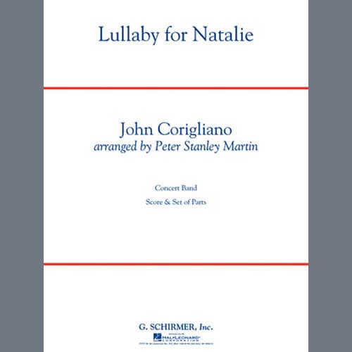 Lullaby for Natalie (arr. Peter Stanley Martin) - Eb Alto Saxophone 1