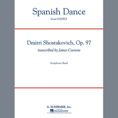 Spanish Dance (from The Gadfly) - Flute 2