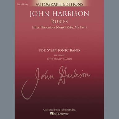 Rubies (After Thelonious Monk's "Ruby, My Dear") - Bb Clarinet 2