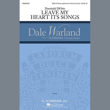 Leave My Heart Its Songs - Viola