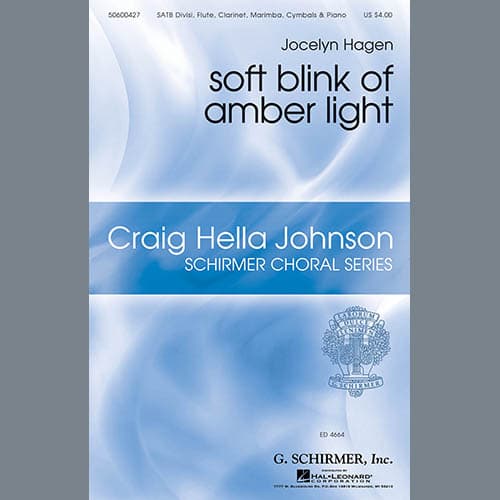 soft blink of amber light