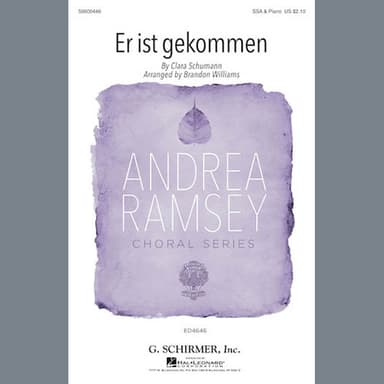 Er Ist Gekommen In Sturm Und Regen (arr. Brandon Williams)