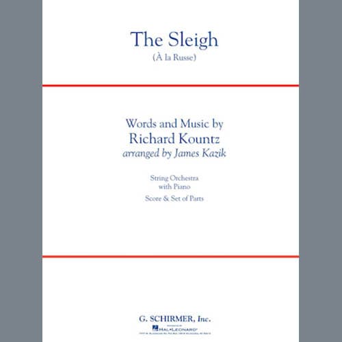 The Sleigh (À La Russe) - Cello