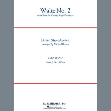Waltz No. 2 (from Suite for Variety Stage Orchestra) (arr. Brown) - Pt.2 - Bb Clarinet/Bb Trumpet