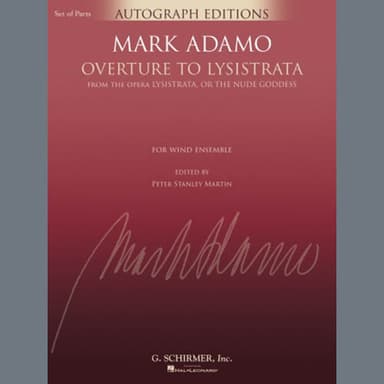 Overture to Lysistrata (arr. Peter Stanley Martin) - Oboe