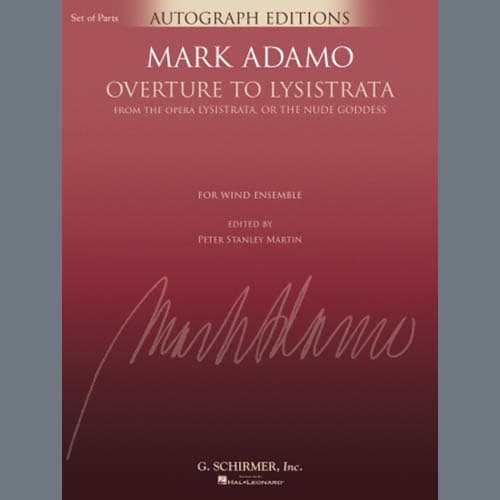Overture to Lysistrata (arr. Peter Stanley Martin) - Oboe