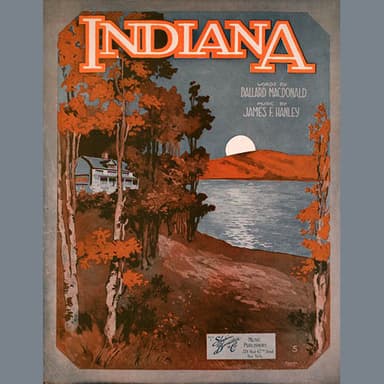 Indiana (Back Home Again In Indiana)