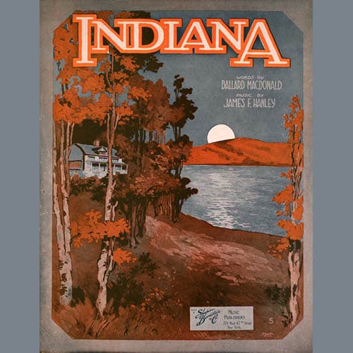 Indiana (Back Home Again In Indiana)