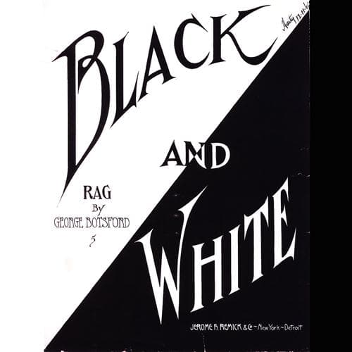 Black And White Rag