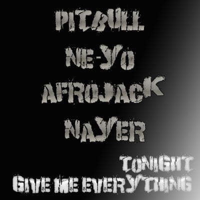 Give Me Everything (Tonight)