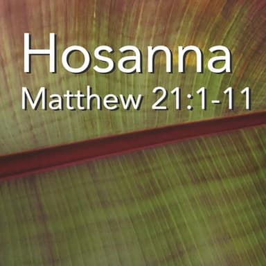 Hosanna, Loud Hosanna