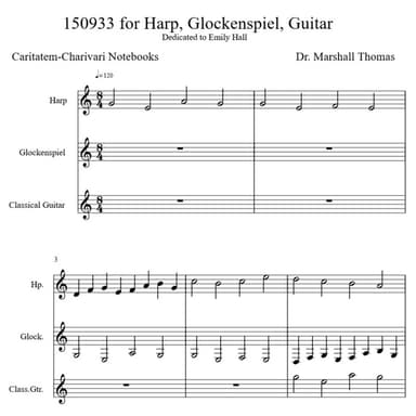 150933 for Harp, Glockenspiel, Guitar