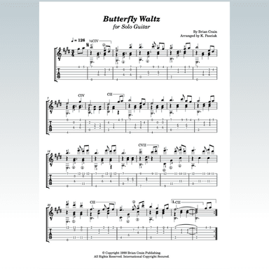 Butterfly Waltz (arr. Kenneth Pasciak)