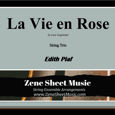 La Vie En Rose (arr. Eve C. Mailly - Zene Strings)