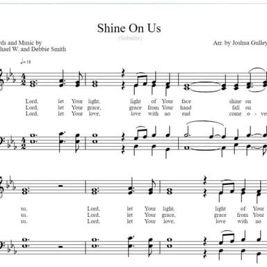 Shine On Us (arr. Joshua Gulley)