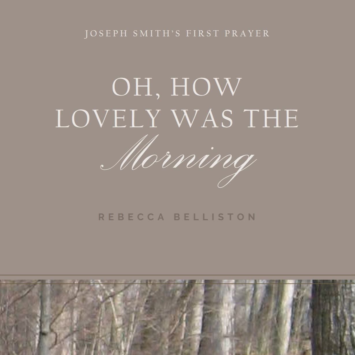 Oh, How Lovely Was the Morning (Vocal Solo - Medium) (arr. Rebecca Belliston)