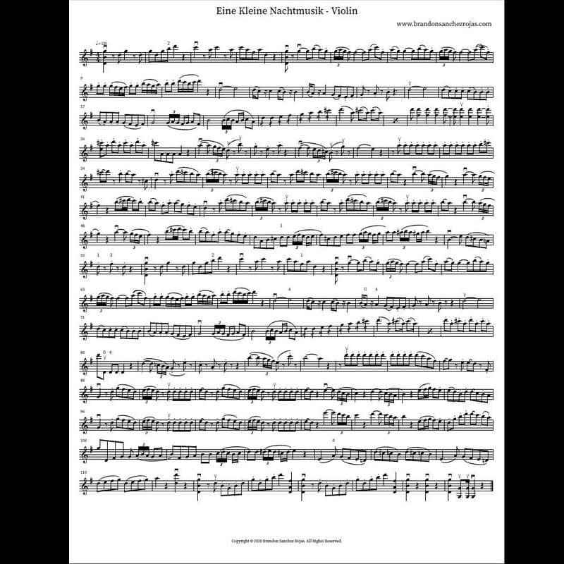 Don't Start Now - Violin