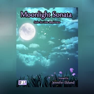 Moonlight Sonata (Easy Piano) (arr. Jennifer Eklund)