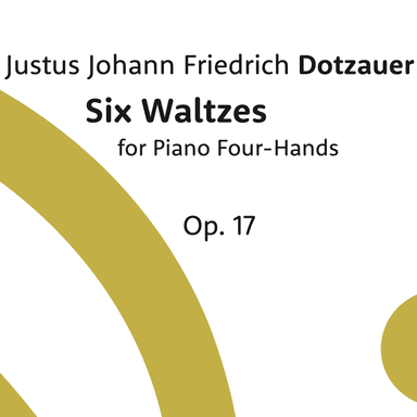 Six Waltzes for piano four-hands, Op. 17 (arr. Michele Galvagno)
