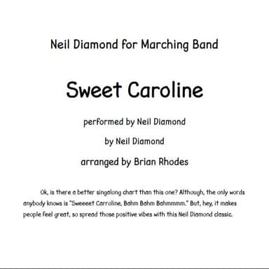 Sweet Caroline (arr. Brian Rhodes)