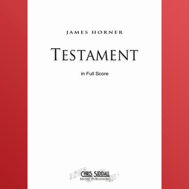Testament Cues - Score Only (arr. Chris Siddall)