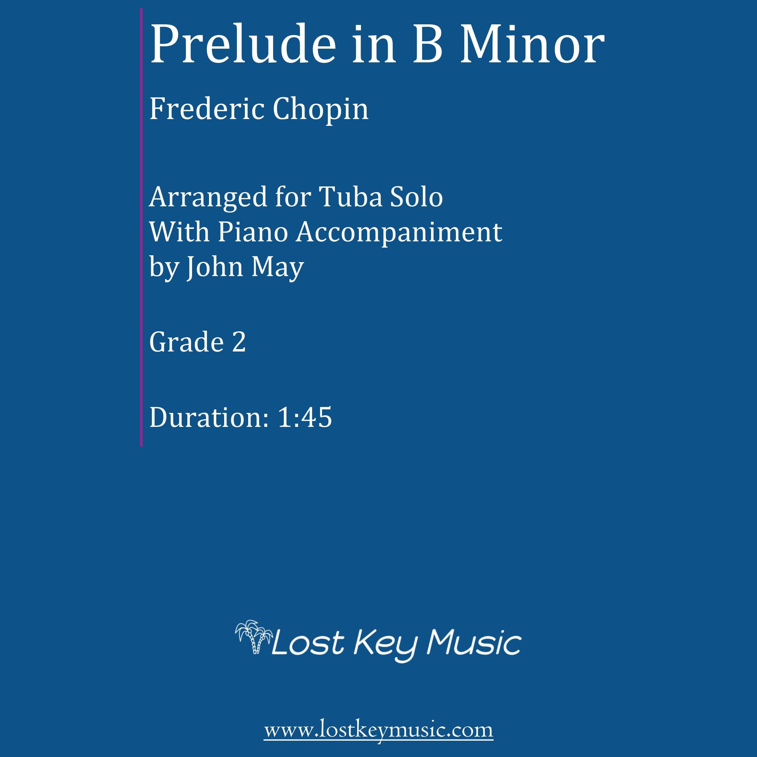 Prelude in B Minor-Tuba Solo (arr. John May)