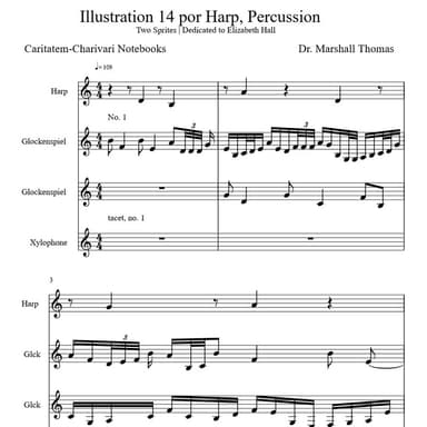 Illustration 14 por Harp, Percussion