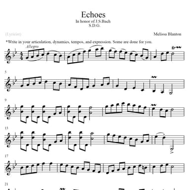 Echoes of J.S.Bach
