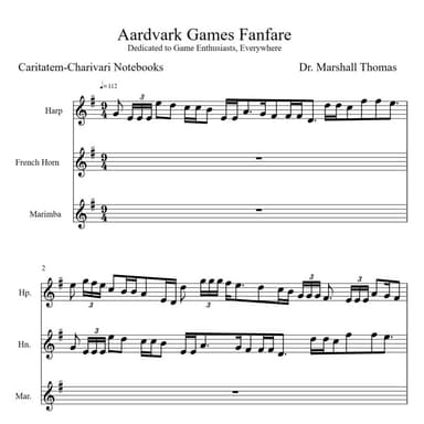 Aardvark Games Fanfare