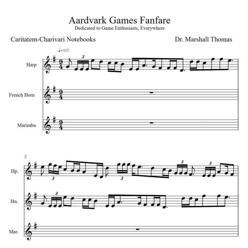 Aardvark Games Fanfare