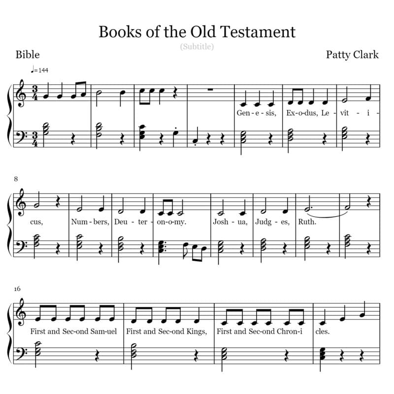 Books of the Old Testament
